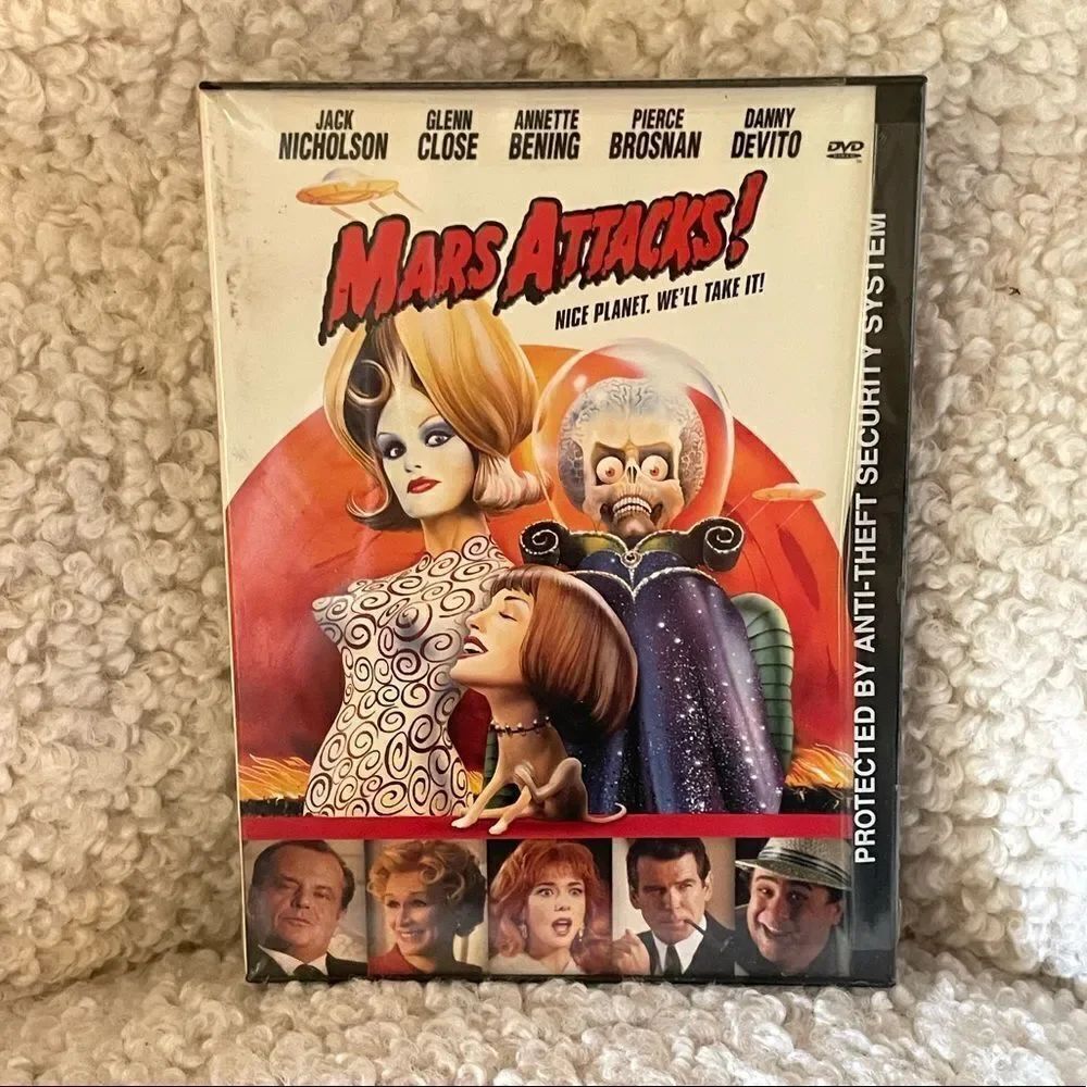 Mars Attacks Glen Close Classic Movie DVD